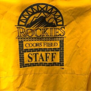 Yellow Rockies Staff Jacket